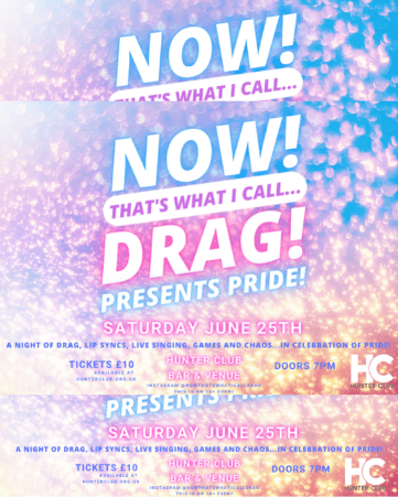 NOW! That's What I CallSCREAM! A Drag Parody Cabaret! - Hunter